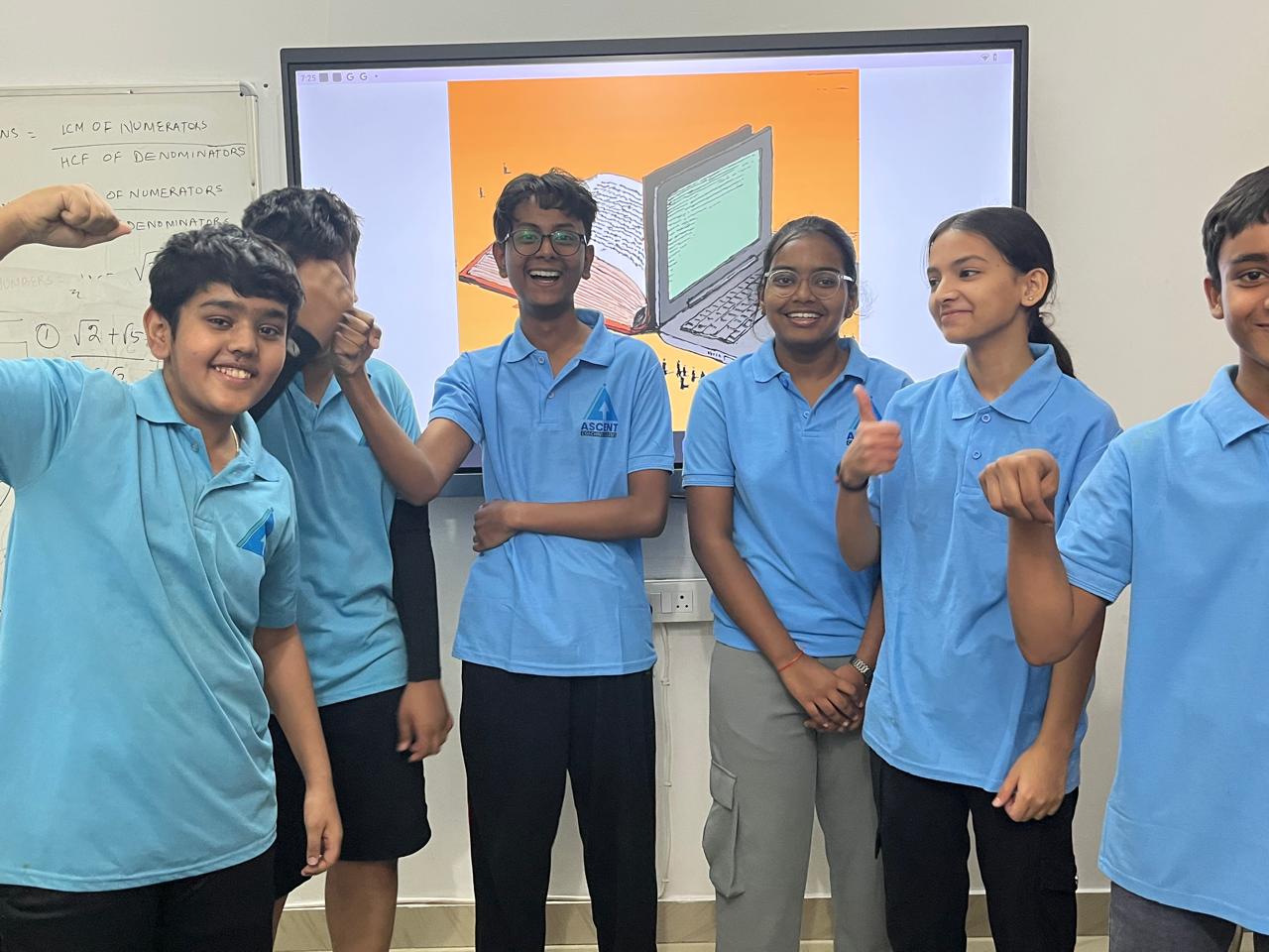 Students at Ascent Coaching Classes