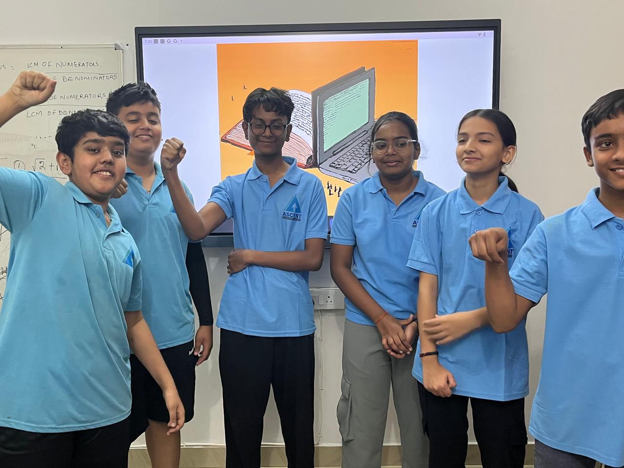 Students at Ascent Coaching Classes